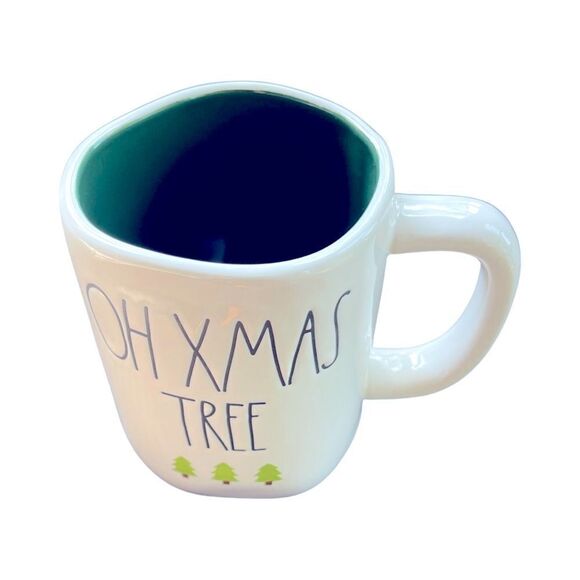 Rae Dunn Holiday Christmas Inspired Coffee Mug (OH XMAS TREE) NWOT - Picture 5 of 8